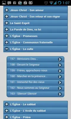 Hymnes et Louanges android App screenshot 3