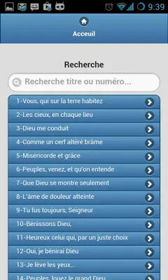 Hymnes et Louanges android App screenshot 4