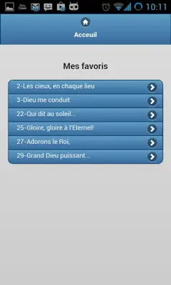 Hymnes et Louanges android App screenshot 5